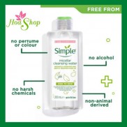  [NEW]Nước tẩy trang Simple Micellar Cleansing Water 200ml